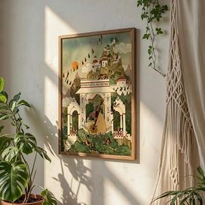 Cadre photo personnalisable en bois massif pour arbre généalogique des grands-parents, fait main, style vintage/moderne, à suspendre au mur ou à poser sur table - Product Image 2
