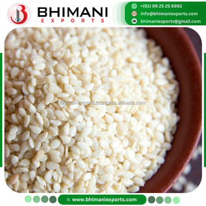 Semillas de Sésamo Blancas Naturales sin Cáscara, Crudas, Frescas, Tamaño Uniforme, Humedad 3.5%, Grado de Exportación, Certificadas por APEDA, Certificadas por ISO, Libres de OMG - Product Image 4
