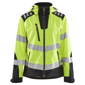 Customizable ANSI Class 2 Windbreaker Safety Jacket Winter <b>Work</b> High Visibility Reflective <b>Waterproof</b> Polyester/Nylon Material - Product Image 1