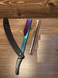 High Quality Professional Barber Straight <b>Razor</b> Retro Folding Stainless Steel Hair Cutting <b>Razor</b> - Product Image 6