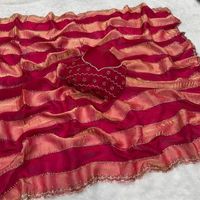 Saree Sutra Premium Trendy dengan Hiasan Jarkhan dan Val, serta Saree Pesta Desainer untuk Acara Perayaan, harga grosir dari royal export
