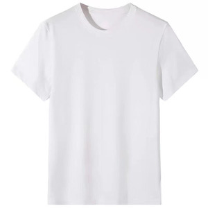 Oem Customized Blank Front Mens Summer Ice Silk Cotton Short Sleeve Solid Color Casual Cool <b>Quick</b> Dry Eco-Friendly Breathable - Product Image 3