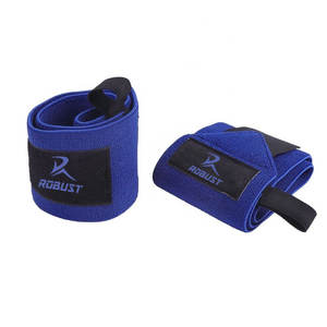 Bandes de compression en néoprène pour la protection des poignets, idéales pour la musculation et la gym, antidérapantes avec fermeture auto-agrippante, durables - Product Image 1