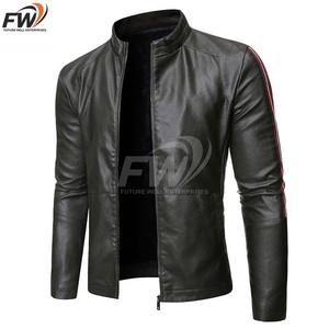 Blouson de moto unisexe personnalisé de haute qualité, 100 % polyester, imperméable, écologique, pour l'hiver, style streetwear, avec col montant, faible MOQ, OEM - Product Image 1