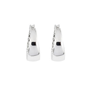 STYLISH INDIAN BOHEMIAN HOOP <b>EARRINGS</b> FOR WOMEN 925 STERLING SILVER PLATED LIGHTWEIGHT FASHION JEWELRY ANNIVERSARY GIFTS DATING - Product Image 3