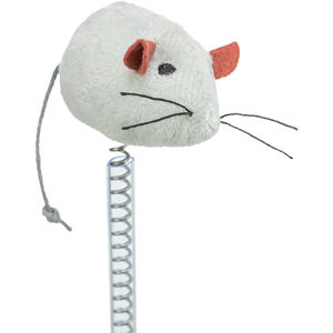Jouet à couiner pour animaux de compagnie, souris en peluche Dock, 15 x 22 cm - Product Image 5