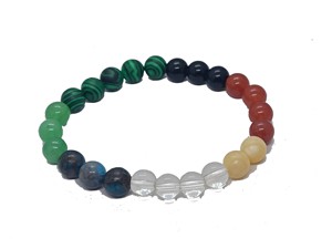 High quality Seven chakra Crystal Gemstone <b>Bead</b> <b>Bracelet</b> Fashion Charm Jewelry for Men Women for Energy Meditation Gift - Product Image 4