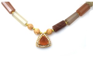 <b>Statement</b> Geometric Pendant <b>Necklace</b> For Special Occasion For women - Product Image 1