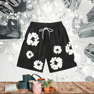 Pantalones Cortos Deportivos de Felpa 100% Algodón para Hombre, Personalizados, Estilo Terry, para Gimnasio, Ropa Urbana, Verano, Casual - Product Image 2