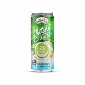 Nawon Matcha Latte Sabor a Té Verde con Pistacho, Leche de Avena, Lata de 320ml, Bebida de Té, OEM, Marca Privada - Product Image 3