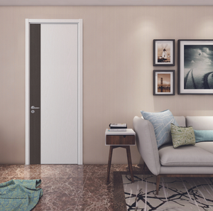 Puerta de Madera Compuesta WPC para Interiores, Precio de Fábrica en Vietnam, Resistente al Agua, Antimoho, Antiencogimiento, Personalizable para Baño y Cocina - Product Image 5