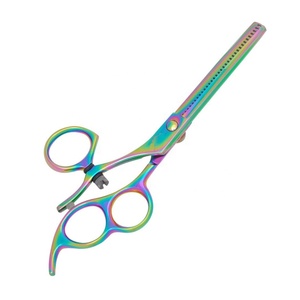 Ciseaux de barbier professionnels en acier inoxydable les plus vendus, avec vis réglable et pointe de lame affûtée pour la coupe de cheveux et le toilettage en salon - Product Image 6