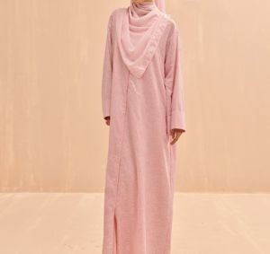 Beautiful Dubai Kaftan Abaya Handmade Turkish Floor Length Long Sleeve Soft Breathable Fabric Loose Fit Casual Party Wear - Product Image 3