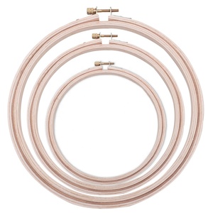 Cerceaux de broderie en bambou de 4 à 20 pouces personnalisables, accessoire de couture au point de croix à double verrouillage, antidérapant direct d'usine - Product Image 1