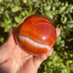 Wholesale Best Quality Carnelian <b>Sphere</b> Ball | Natural Gemstone Red Carnelian Gemstone <b>Sphere</b> | Wholesale Polished <b>Crystal</b> Ball - Product Image 1