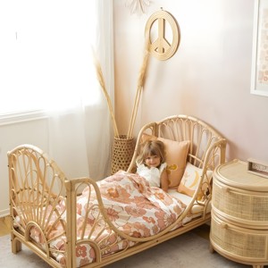 Signe de paix stickers muraux pour chambre d'enfants petit bébé chambre ornement rotin décalcomanie autocollant intérieur tentures décoratives - Product Image 6