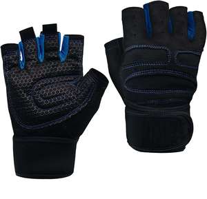 Gants de cyclisme unisexes sans doigts, antidérapants, absorbant les chocs, respirants - Product Image 3