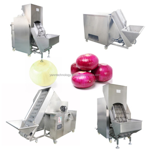 Ligne d'équipement automobile Chaîne de processus de coupe de peau de racine Éplucheur vert Trancheuse de machine à éplucher l'oignon automatique de grande production - Product Image 5