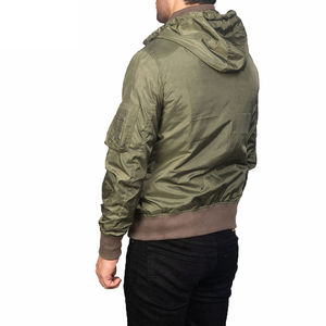 Blouson bomber homme le plus vendu, broderie personnalisée, tissu doux, vente en gros, vêtements d'extérieur pour homme, blousons bomber homme - Product Image 4