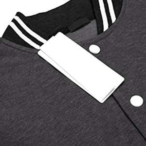 Chaqueta Varsity para Hombre, Estilo de Moda, con Logotipo Frontal, Transpirable, de Color Sólido, para Invierno, Mangas Largas - Product Image 6