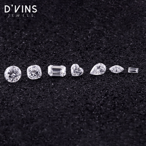 Diamantes Cultivados en Laboratorio D'vins Jewels, Precio al por Mayor, CVD HPHT, Corte Corazón, para Joyería, 100% Diamantes Reales - Product Image 4