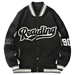Veste de sport bleue unie pour homme, avec broderie Golden State W, veste de basket-ball pour homme et femme avec logo brodé - Product Image 1