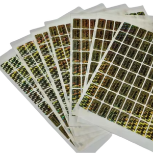 Etiqueta Holográfica de Seguridad Anti-Falsificación, Material PET, Código de Barras, Holograma en Relieve/Bajo Relieve, UV/Láser/Digital, para Empaquetado - Product Image 1