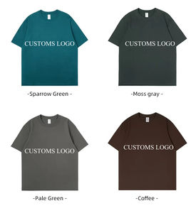 เสื้อยืดคอตตอนหนาพิเศษ 280GSM แบบสั่งทำพิเศษ คอสูงทรงใหญ่พิเศษ ทรงหลวม ไหล่ตก สีดำ - Product Image 3