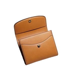 Cartera de Solapa Hecha a Mano de Alta Calidad, Cuero Genuino, Estilo Inglés, Duradera, con Compartimentos, Portátil, para Invierno, Primavera y Verano - Product Image 6