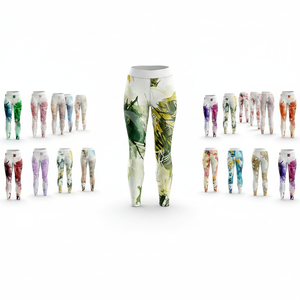 Leggings de Yoga con Estampado de Grafiti de Alta Calidad, Secado Rápido, Transpirables, para Fitness, Gimnasio, Running, Entrenamiento, Leggings Ajustados Ligeros - Product Image 1