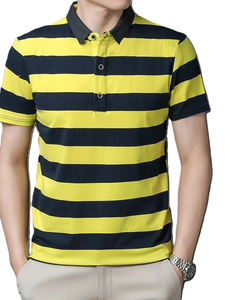 Chemises sportives pour hommes en toile respirante de haute qualité 100% coton, grande taille, vente chaude, prix bas, logo uni sur le devant - Product Image 6