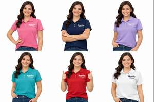 Chemises Polo Femme en Gros – Nouveau Design d'Été à Manches Courtes, Séchage Rapide, pour Golf, Tennis et Sports Athlétiques - Product Image 5