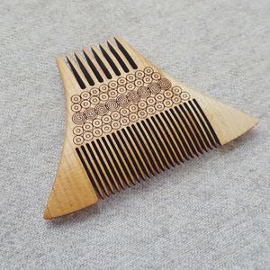 Premium Handmade Natural Wooden Comb For <b>Beard</b> Anti Static Wide Tooth Hair Comb <b>Beard</b> Comb for Men Women Salon Hair <b>Care</b> Gift - Product Image 5
