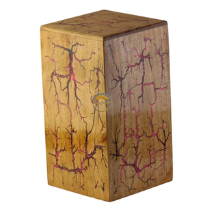 AYAANS Rosewood wooden Hand Carved Wooden Hot Selling cremation Urn <b>Box</b> for Adult Ashes Wholesale Cremation Urns (6X6X11)IN - Product Image 5