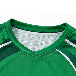 Haut de sport à manches courtes imprimé sur mesure, maillot de volley-ball avec graphismes vibrants, respirant, confortable, séchage rapide et écologique - Product Image 4