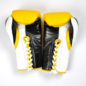 Crochet et boucle en cuir sac d'entraînement mitaines rouge sur mesure couleur blanche gants de boxe protège-tête garde aine nouveau - Product Image 3