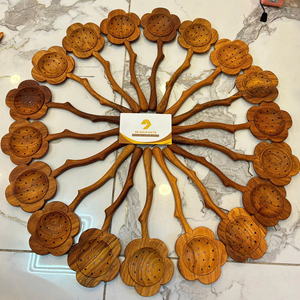 Handmade Wooden Spoon Butterfly Handle Natural Kitchen Utensil Vietnam Manufacturer Bulk Wholesale Export - Product Image 1