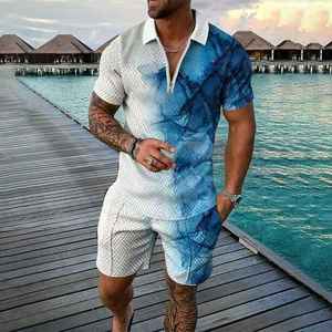 Ensemble polo et short d'été pour homme, vêtements de sport personnalisés, mode décontractée, vêtements de golf et de tennis, OEM ODM en gros - Product Image 5