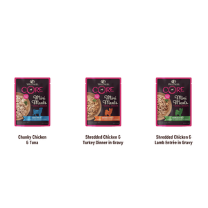 Nourriture humide pour chien Wellness (race petite) sans céréales, pâté de poulet, entrée de 3 oz - Product Image 1