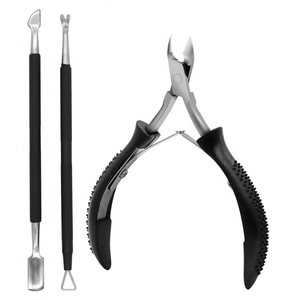 Best Cuticle Nipper and <b>Nail</b> Callus Remover Pusher Set Professional Manicure Pedicure Cuticle Nipper and Pusher Set - Product Image 4