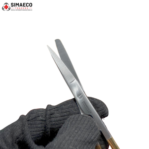 Tijeras de Elevación Curvas de Acero Inoxidable SIMAECO Walter Castanares, Instrumento Quirúrgico Reutilizable para Cirugía Plástica, OEM, Marca Privada - Product Image 1