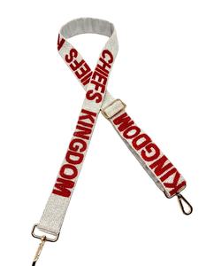 กระเป๋าคาดเอวปักลูกปัดลายดาวงานแฮนด์เมดสไตล์มาร์ดิกราส์จากอินเดีย สายคาดเอวแฟชั่นสไตล์มาร์ดิกราส์ - Product Image 4