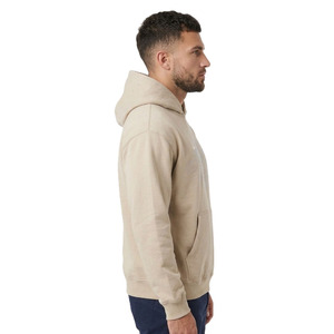 เสื้อฮู้ดดี้ผู้ชายประดับเพชรหรูหรา ผ้าฝ้ายฟลีซหนานุ่ม สตรีทแวร์ สกรีนโลโก้ได้ ทรงปกติ คุณภาพสูง ขายส่ง - Product Image 5