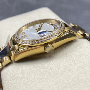 Designer Stainless Steel Golden Men <b>Watch</b> Sapphire Crystal <b>Automatic</b> 40mm High Quality Casual Calendar Water Resistant - Product Image 3