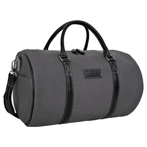 Sac de voyage en cuir véritable vert olive IRNADO, léger, robuste, pour la gym, les week-ends, les voyages, avec doublure en polyester, grand format - Product Image 2