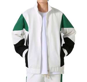 Conjuntos Deportivos de 2 Piezas para Hombre, Moda Primavera-Otoño, Chaquetas con Cuello Alto, Pantalones, Estilo Casual, Conjuntos Deportivos para Hombre - Product Image 1