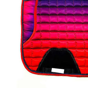 Tapis de selle d'endurance très vendus, toutes couleurs unies, rembourrage en laine et coton, meilleur rapport qualité-prix, tapis de selle anglais - Product Image 6
