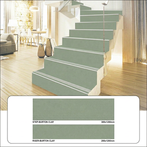 Carreaux de sol en grès cérame antidérapants Vistaar, qualité export, pour intérieur et extérieur, aspect terre cuite, 4 pieds, marche d'escalier - Product Image 3