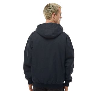 Men's Thermal Canvas Utility <b>Jacket</b> Padded Work Coat Wind Resistant Heavy Duty <b>Winter</b> Outerwear for Industrial Outdoor Wear OEM - Product Image 2