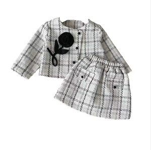Conjunto de Vestido de Princesa Estilo Europeo para Niñas |   Conjunto de Lujo para Niña de las Flores |   Conjunto de Falda de 2 Piezas para Cumpleaños y Fiestas - Product Image 5